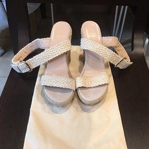 Stuart Weitzman Tan Espadrilles Size 8.5